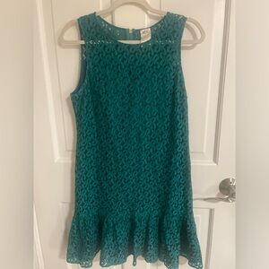 Ali Ro Turquoise Lace Dress